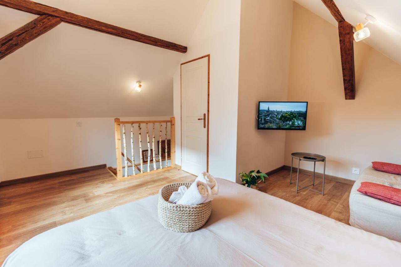Aux Cerfs Des Vignes - L'Annexe Villa Scherwiller ภายนอก รูปภาพ